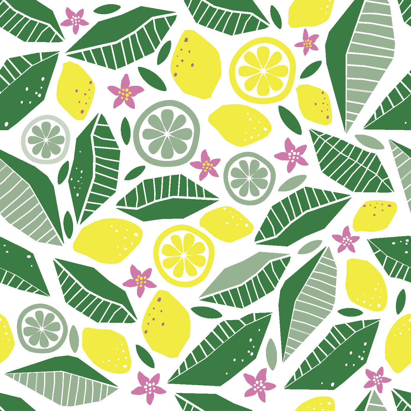 Pop Art Lemons and Limes
