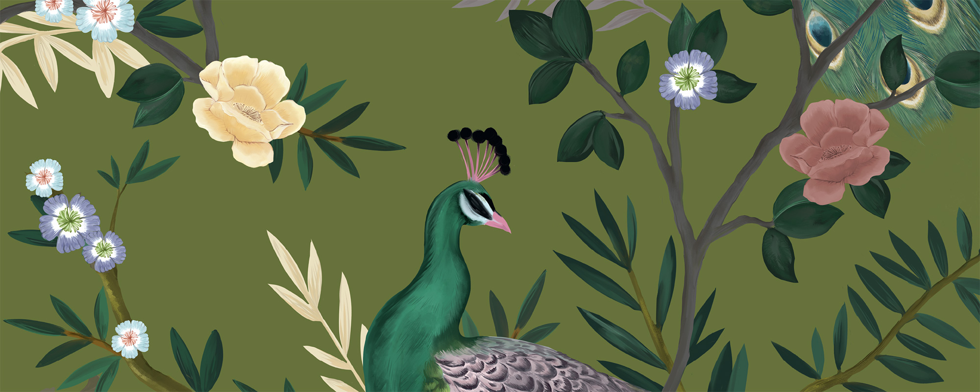 Kuninglik paabulinnuaed – roheline