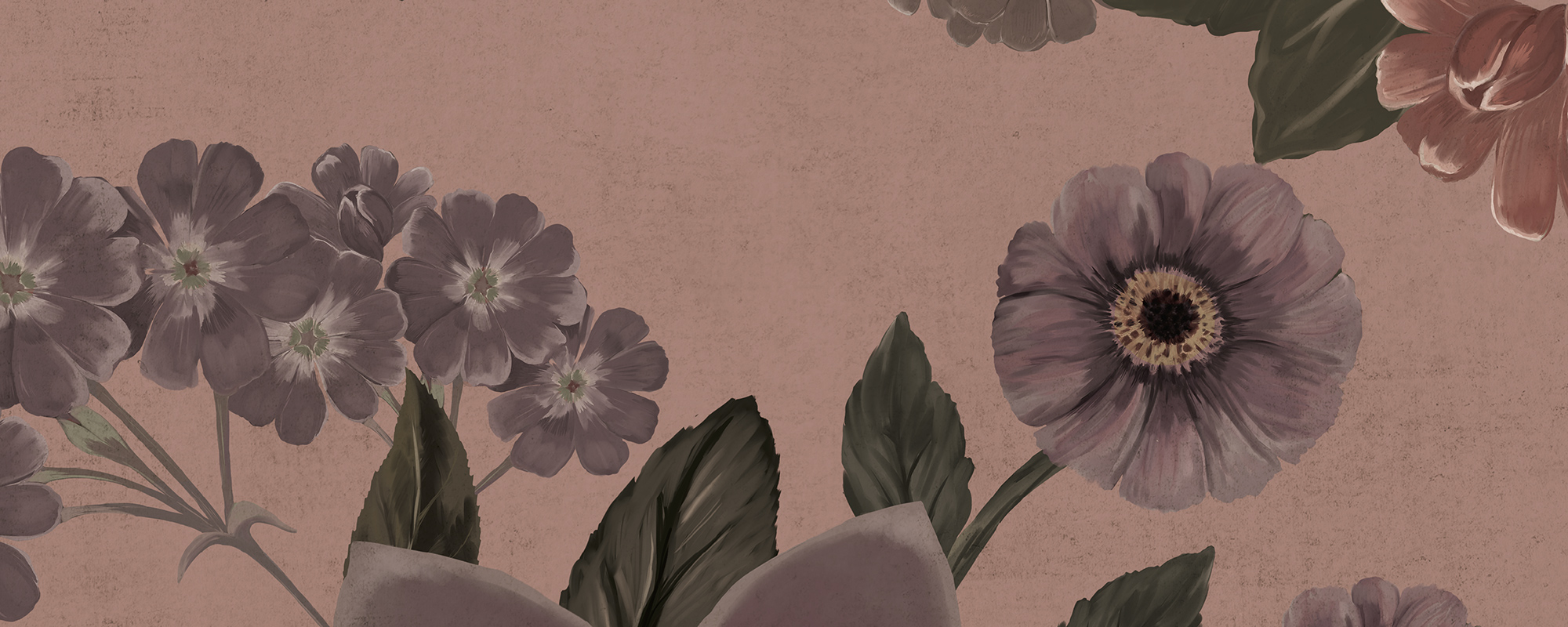 Vintage Flowers – Pink