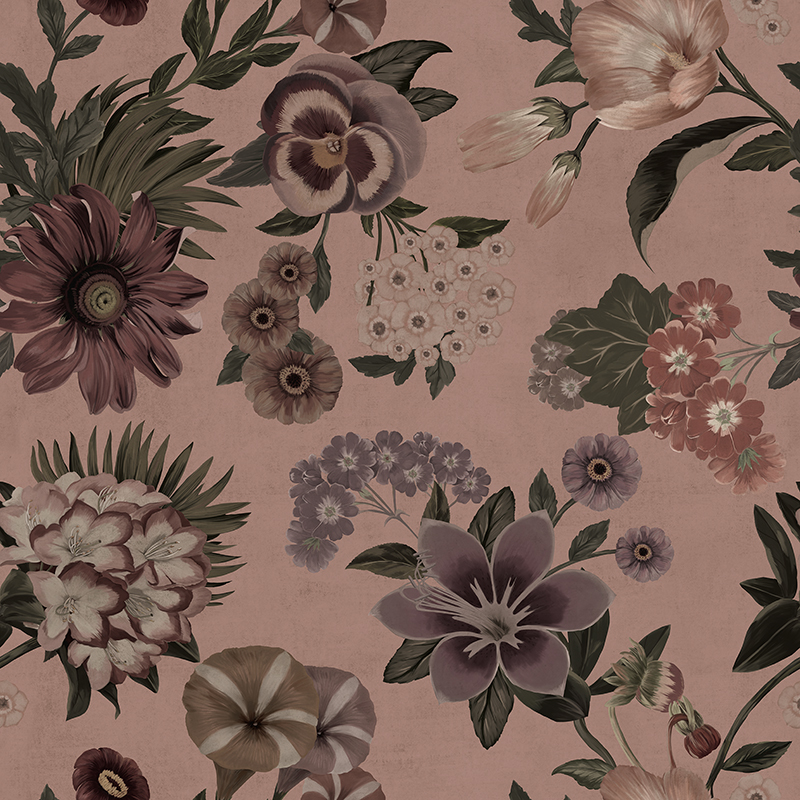 Vintage Flowers – Pink