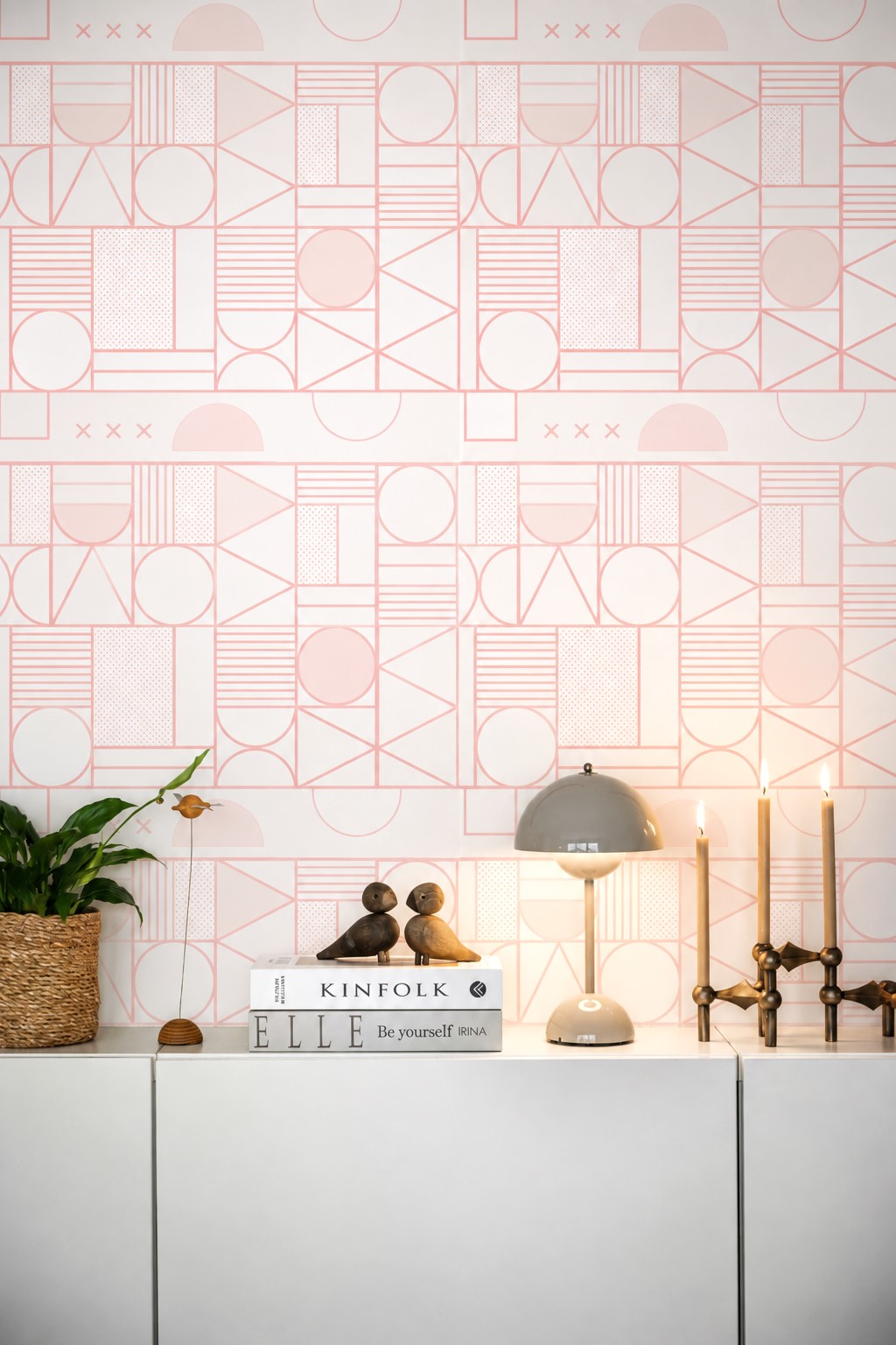 Cubit Geometrica – roosa