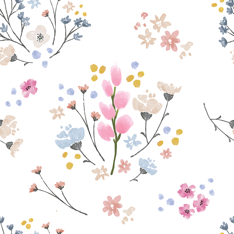 Flower Bouquet – White