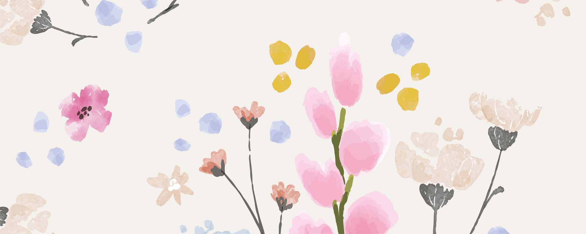 Flower Bouquet – Beige