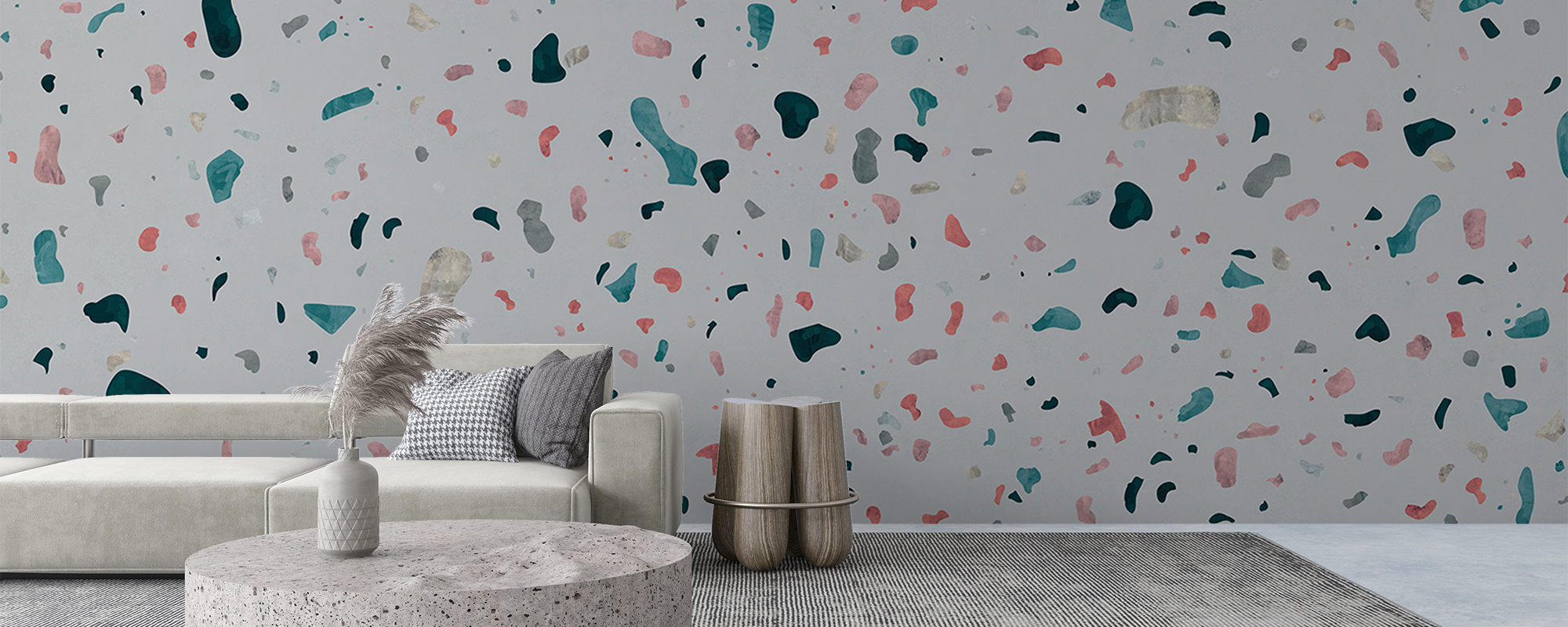 Painted Terrazzo – Grey
