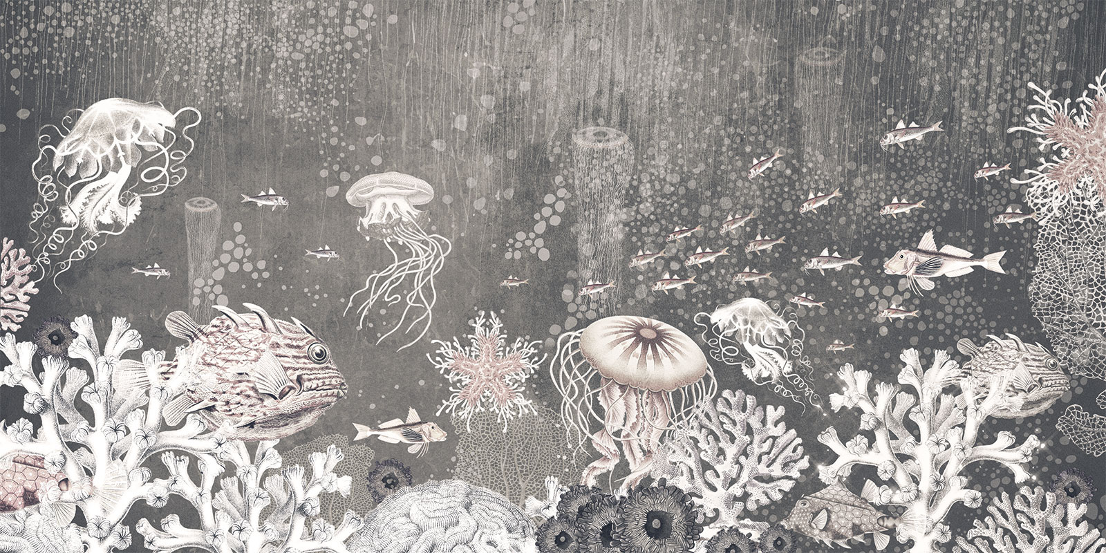 Dreamy Undersea – Sepia
