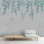 Eucalyptus Wall – Light Blue