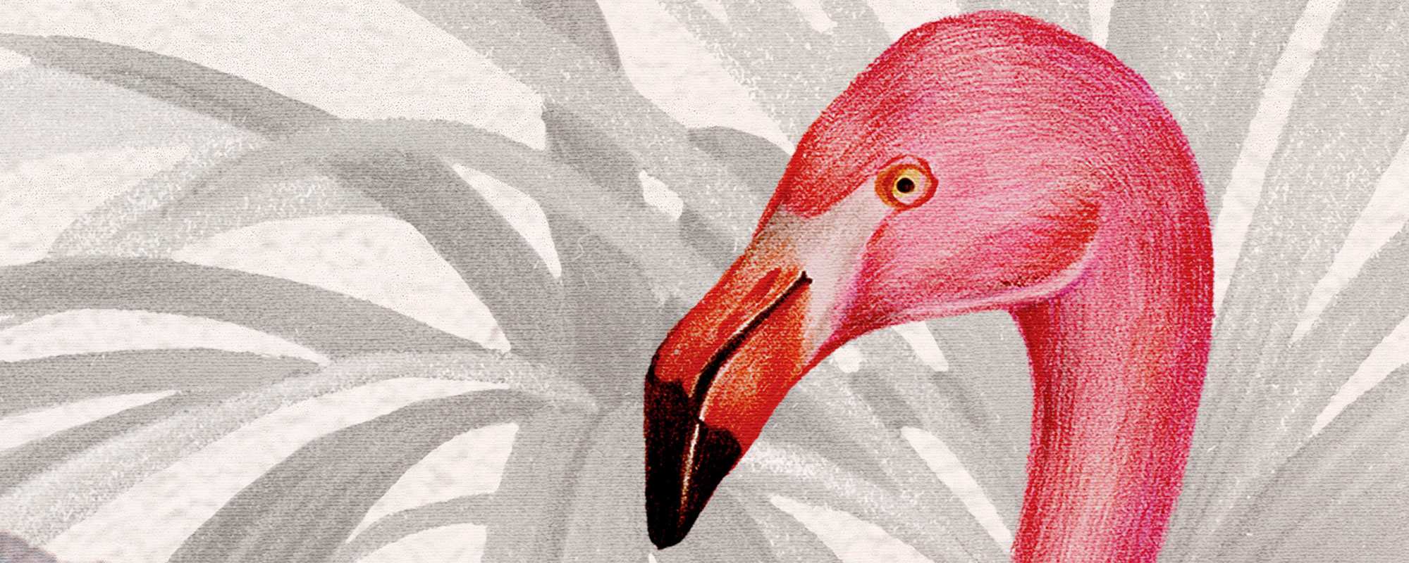 Troopiline flamingodžungel – hall