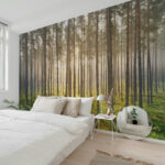 Photo Wallpaper Pine Forest Whispers