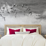 Photo Wallpaper Wings and Waves