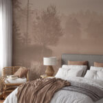 Photo wallpaper Morning Bog