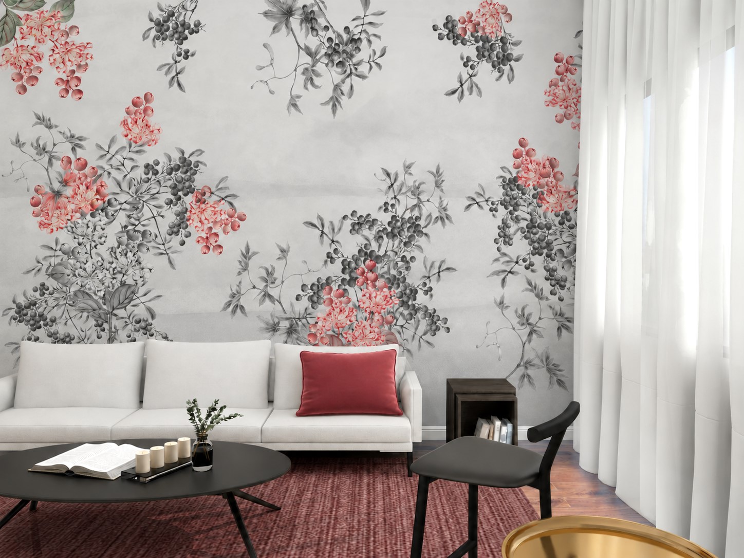 Japanese Garden – Light Grey
