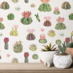 Cacti Clara – White