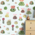 Cacti Clara – Light Blue