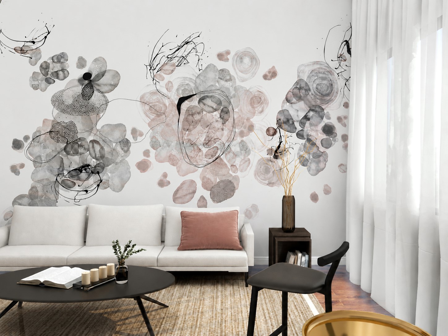 Watercolor Eurhythmics – Monochrome
