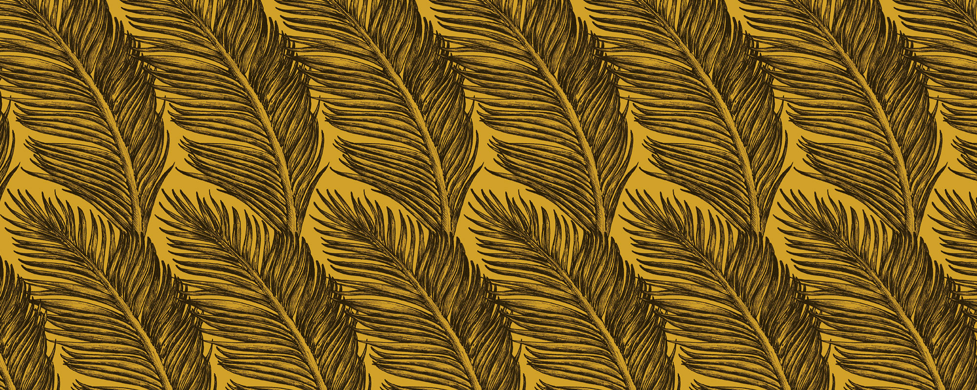 Palm Leaves Foliage – Mustard