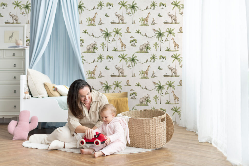 7 Nursery wallpaper trends we’re loving now!