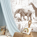 Animal Parade – Sepia Brown