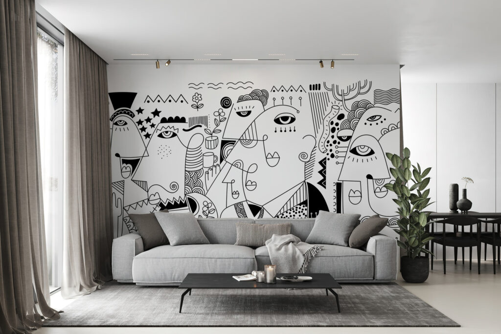Black and white – who could keep them apart?