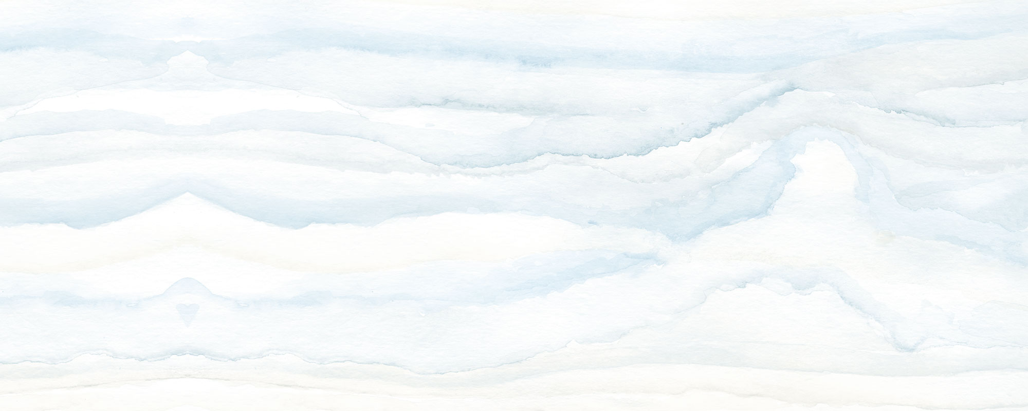 Watercolor Horizon – Light Blue