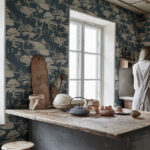 Exploring Toile du Jouy wallpapers: a tropical twist on classic elegance