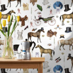 What is the difference between a wallpaper and wall mural?