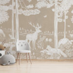 Monochrome Forest – Beige