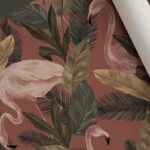 What is a custom printed wallpaper or a mural?