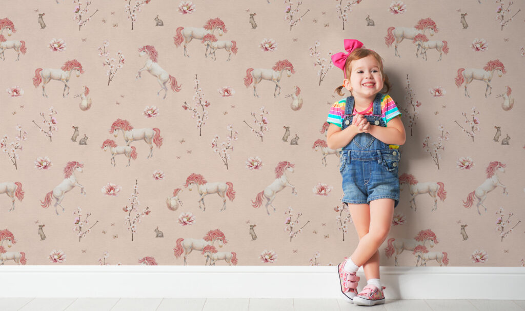 Milline ükssarviku tapeet sobib päriselt lastetuppa?