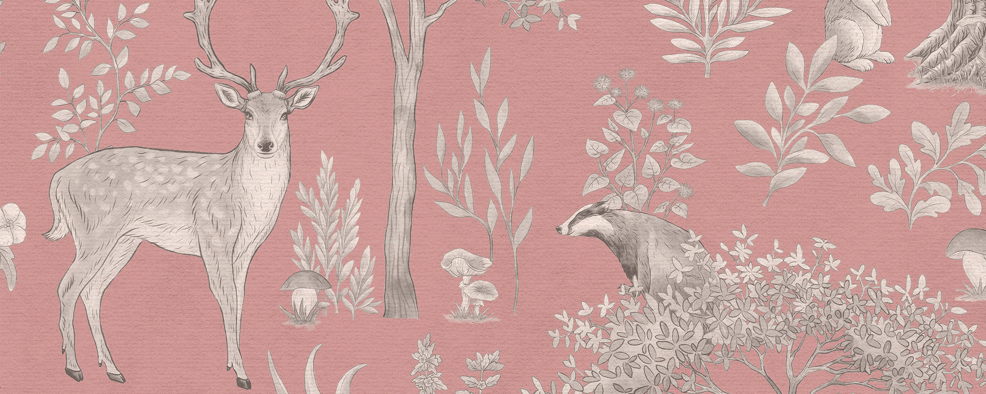 Fantastic Forest – Vintage Pink