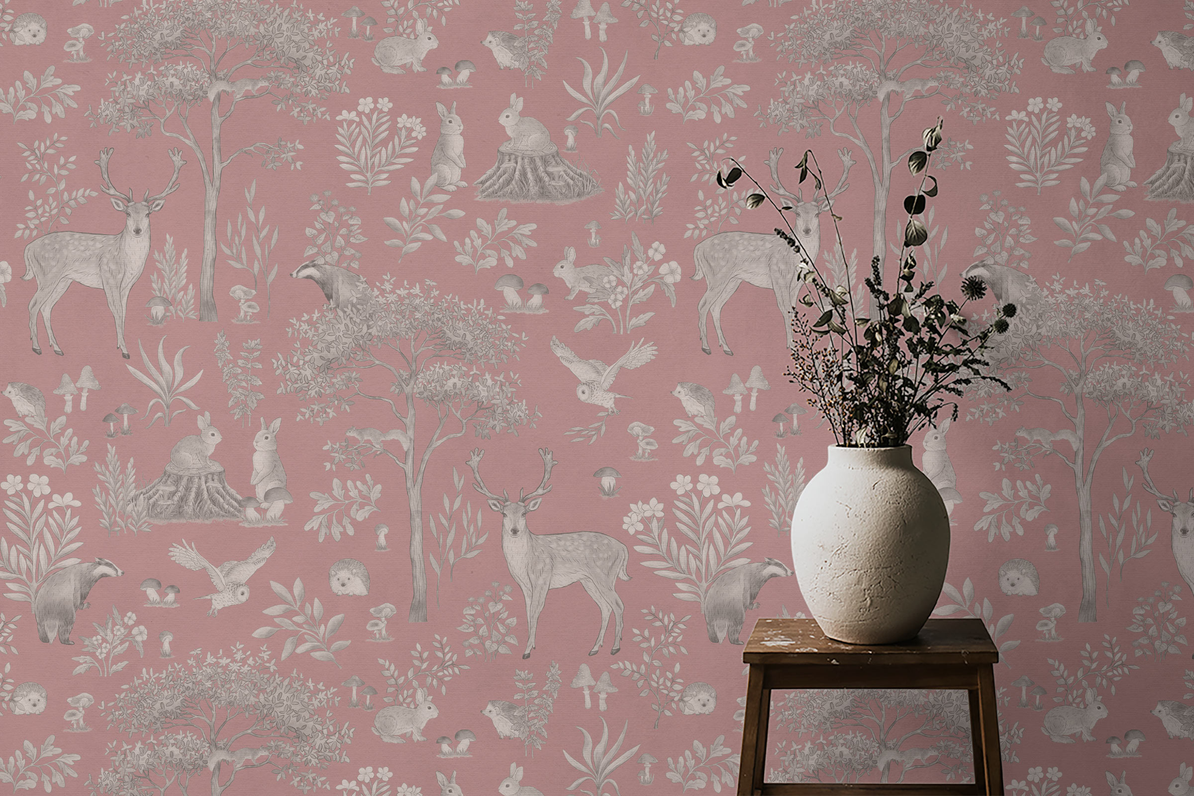 Fantastic Forest – Vintage Pink