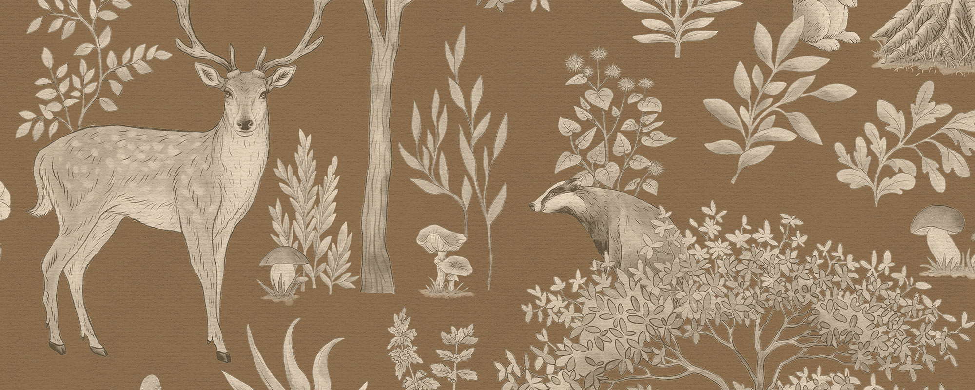 Fantastic Forest –  Vintage Brown