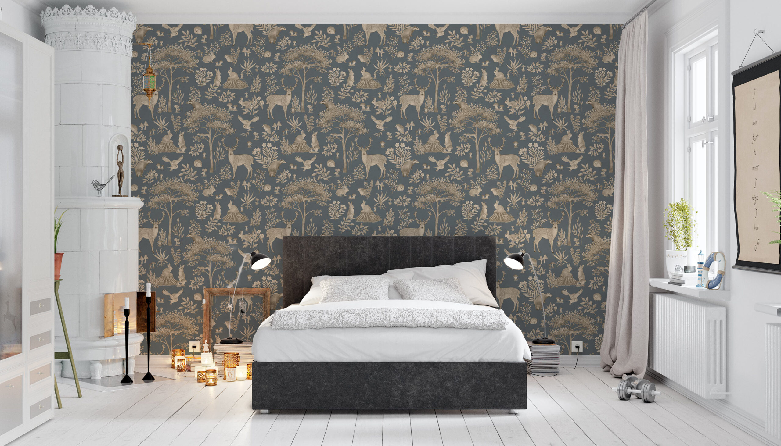 Fantastic Forest –  Vintage Blue