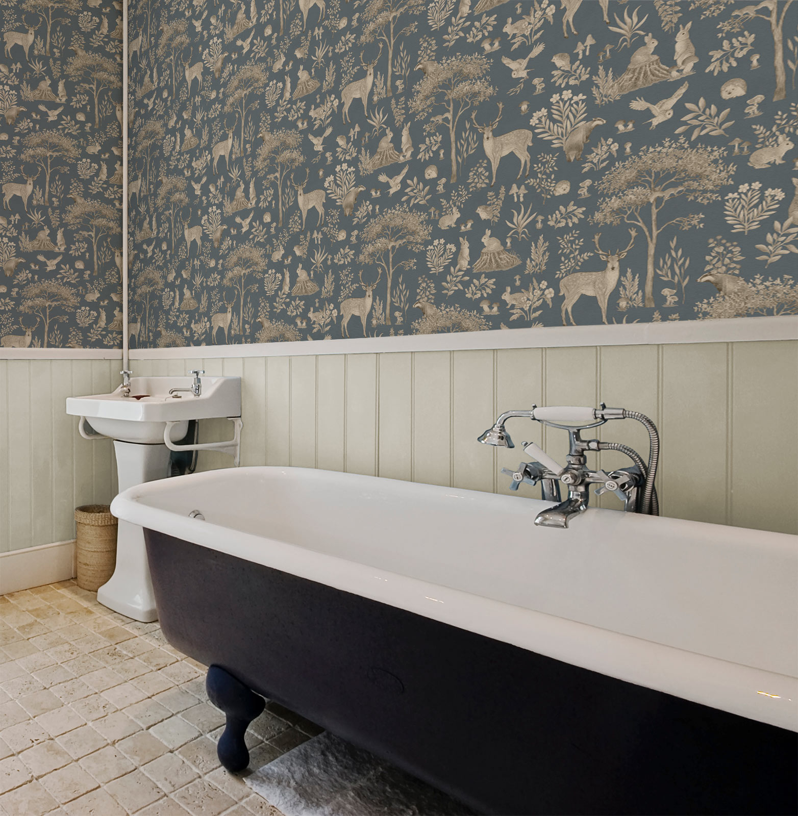 Fantastic Forest –  Vintage Blue