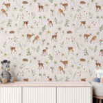 Dancing Deer – White