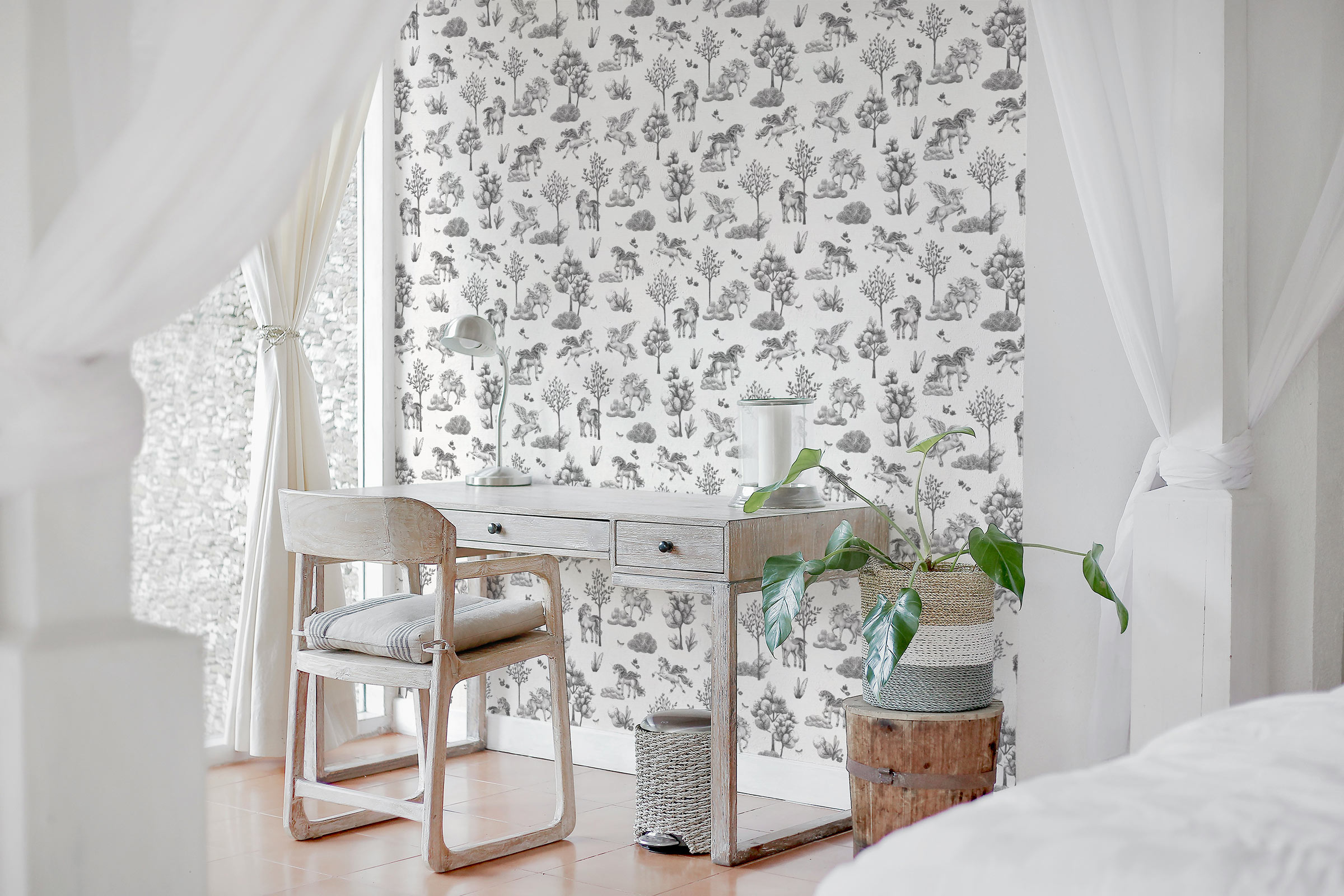 Amazing Unicorns – Black & White