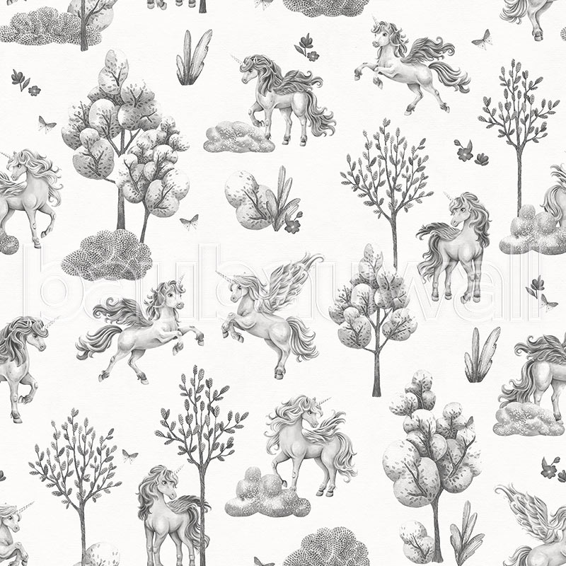 Amazing Unicorns – Black & White