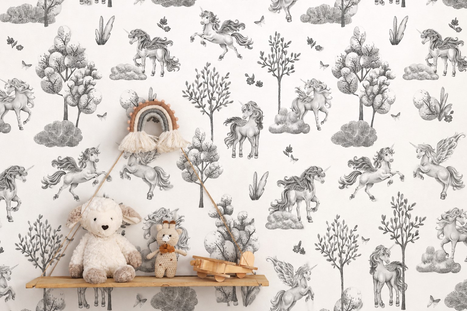 Amazing Unicorns – Black & White