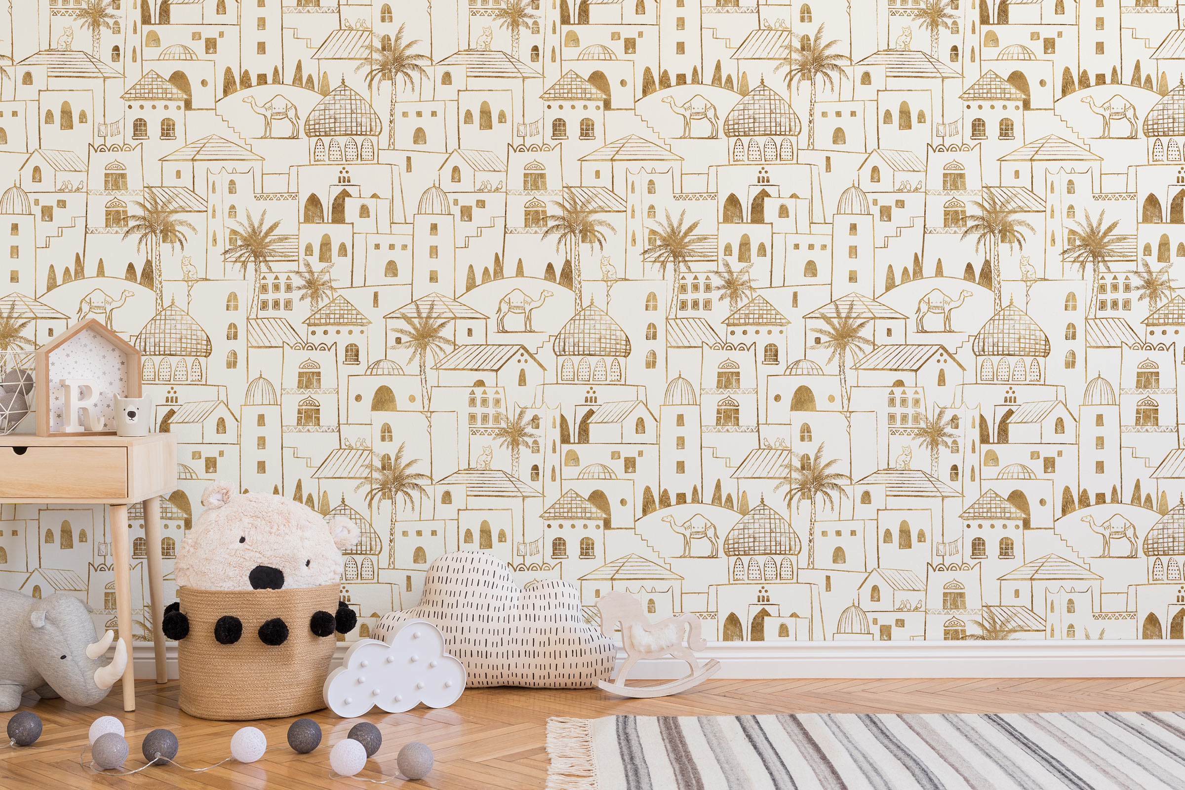Desert Stories – Gold & White