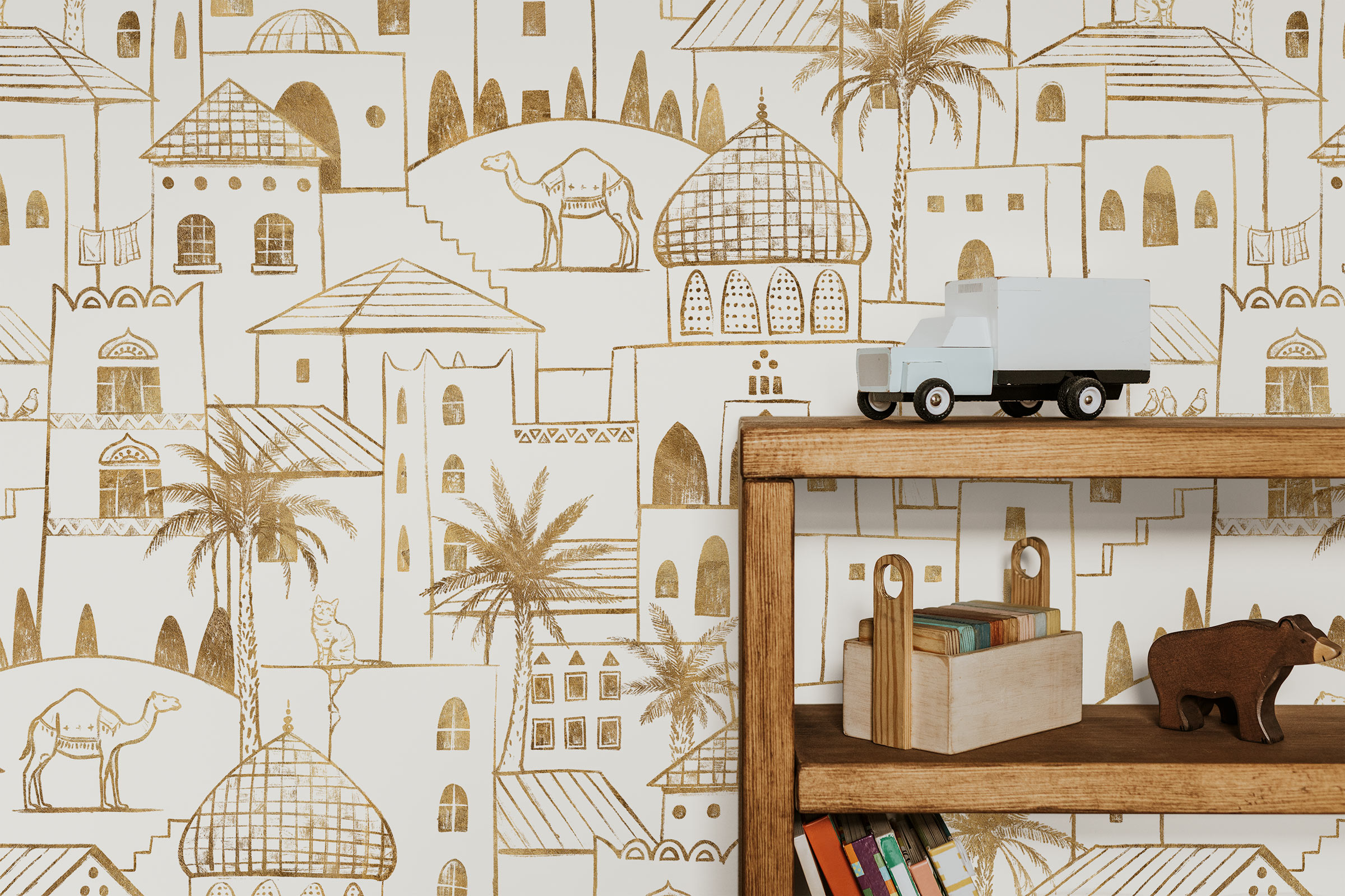 Desert Stories – Gold & White