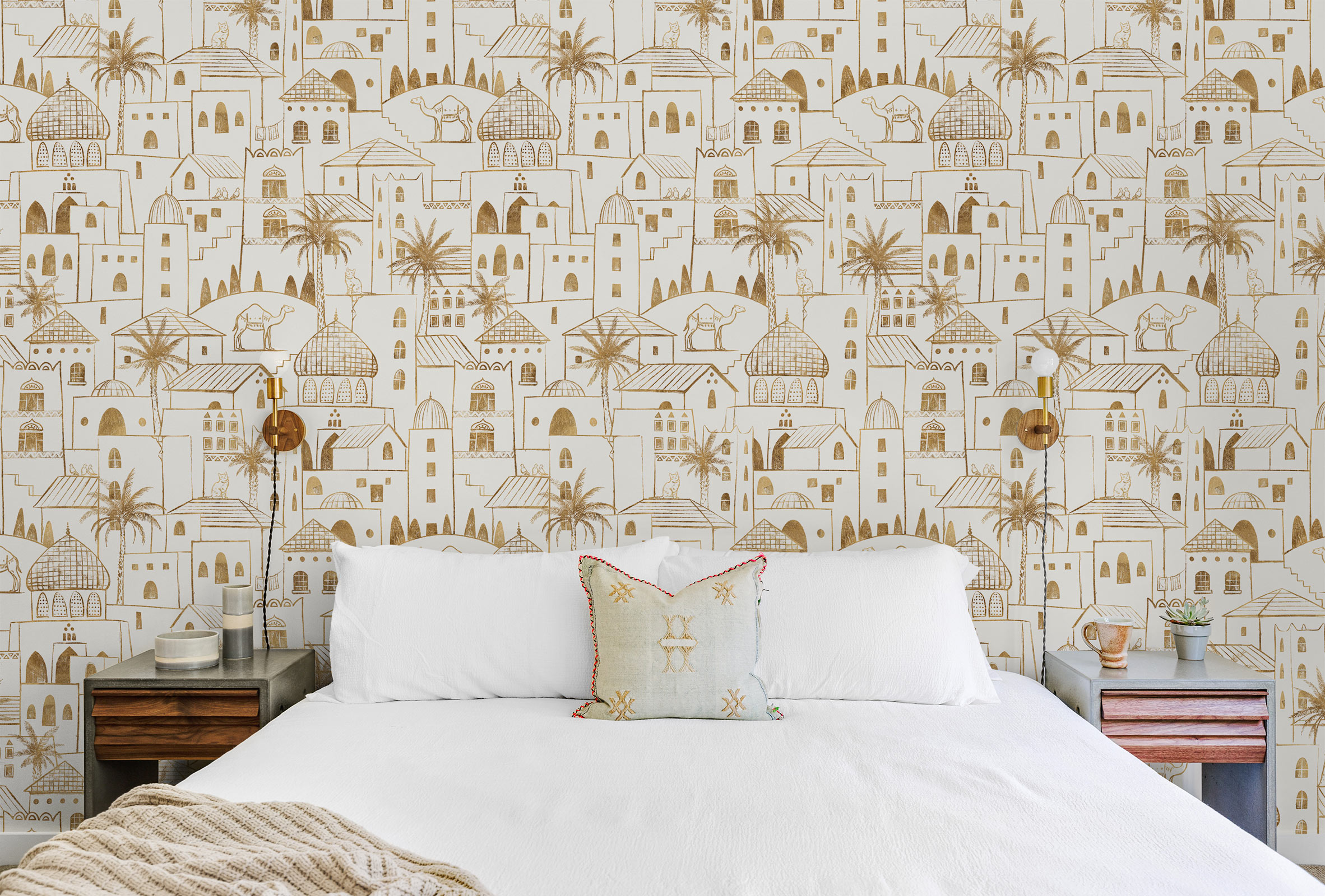 Desert Stories – Gold & White