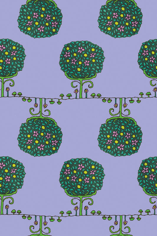 Topiary Tango – Vintage Lavender