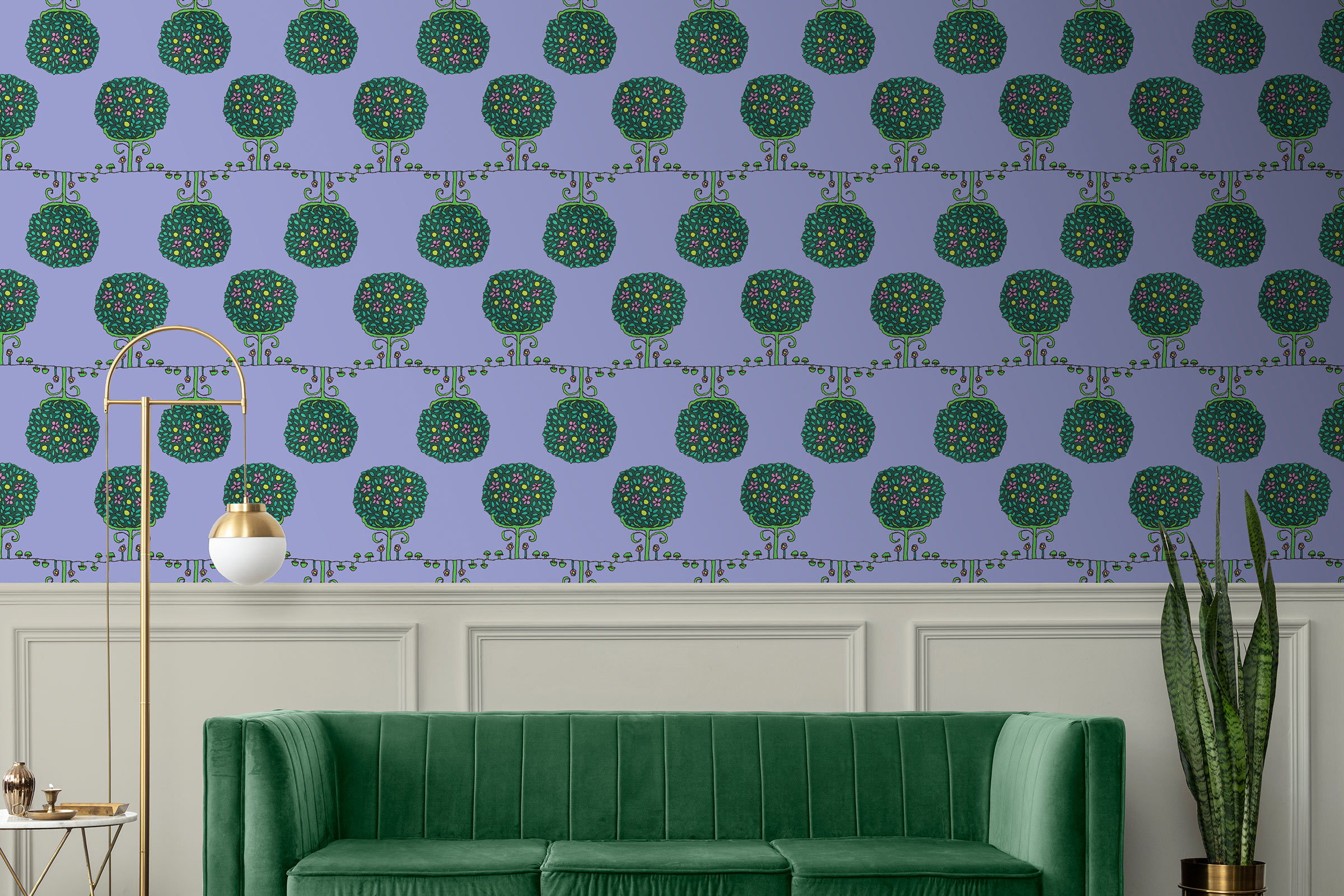 Topiary Tango – Vintage Lavender