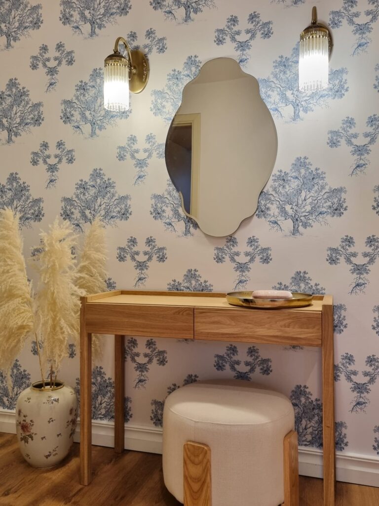 Toile de Jouy Pattern Wallpaper design by Baubauwall x Maison Castlebird