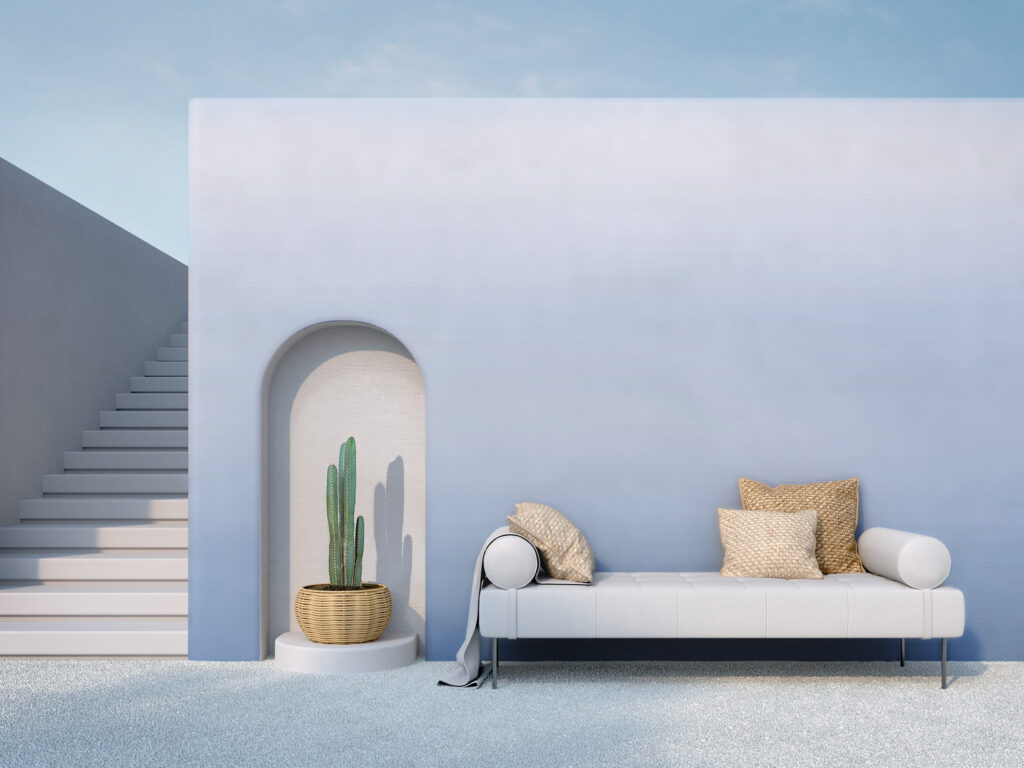 Blue wallpapers: the calm, the navy bold, and the beautiful ombre