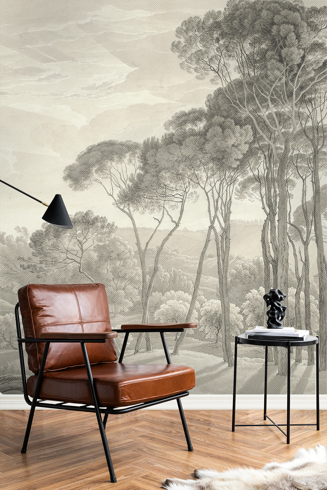 The Pine Tree Garden – Beige