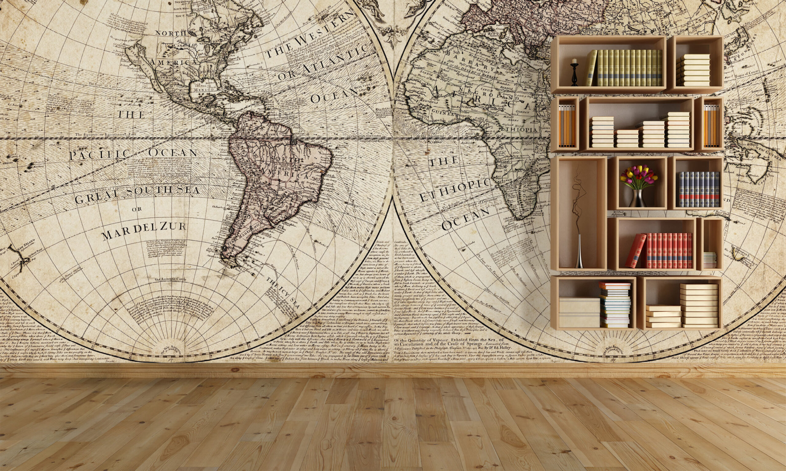 Antique World Map