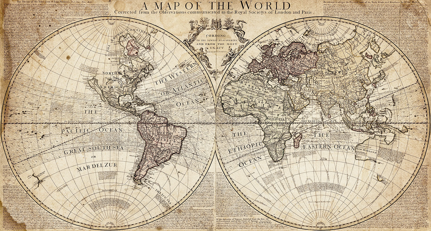 Antique World Map