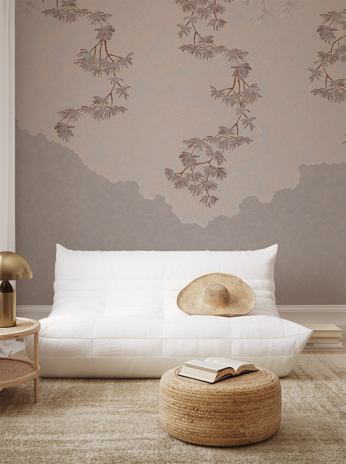 Suminagashi – Beige