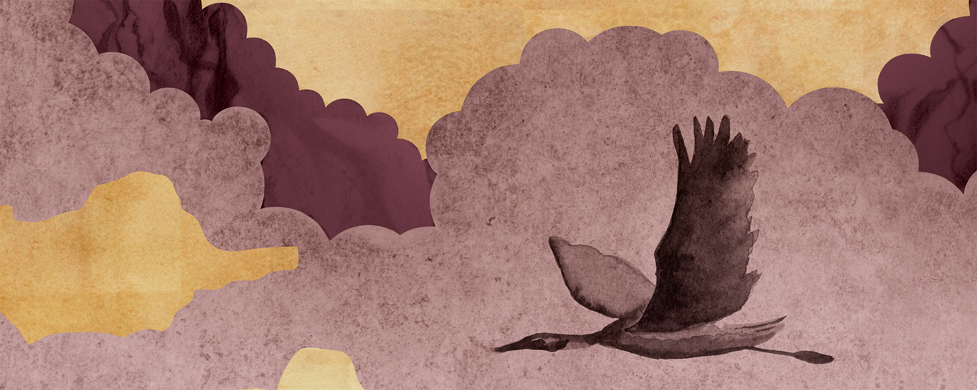 Pilverännak – burgundiapunane