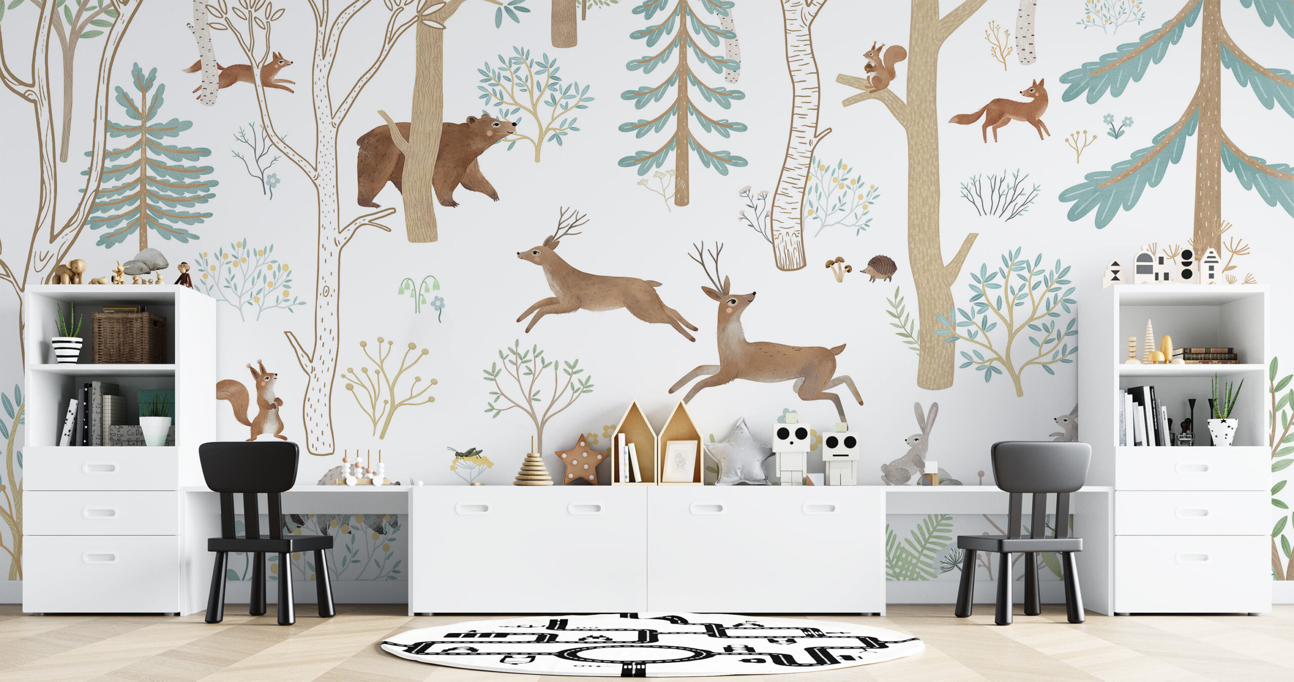 Frisky Forest – Light Blue